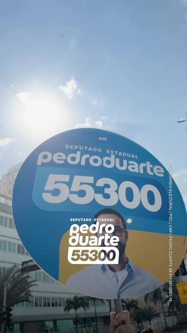 OPA! Parte 3 do nosso jingle tá no ar! 🚀 Trazendo a energia contagiante rumo à ALERJ com as nossas ideias e propostas, vamos continuar rodando muito o Rio de Janeiro Pare Fazer o Que é Certo. Compartilhem com os amigos, dia 4 de outubro é 55300 para Deputado Estadual! ✅