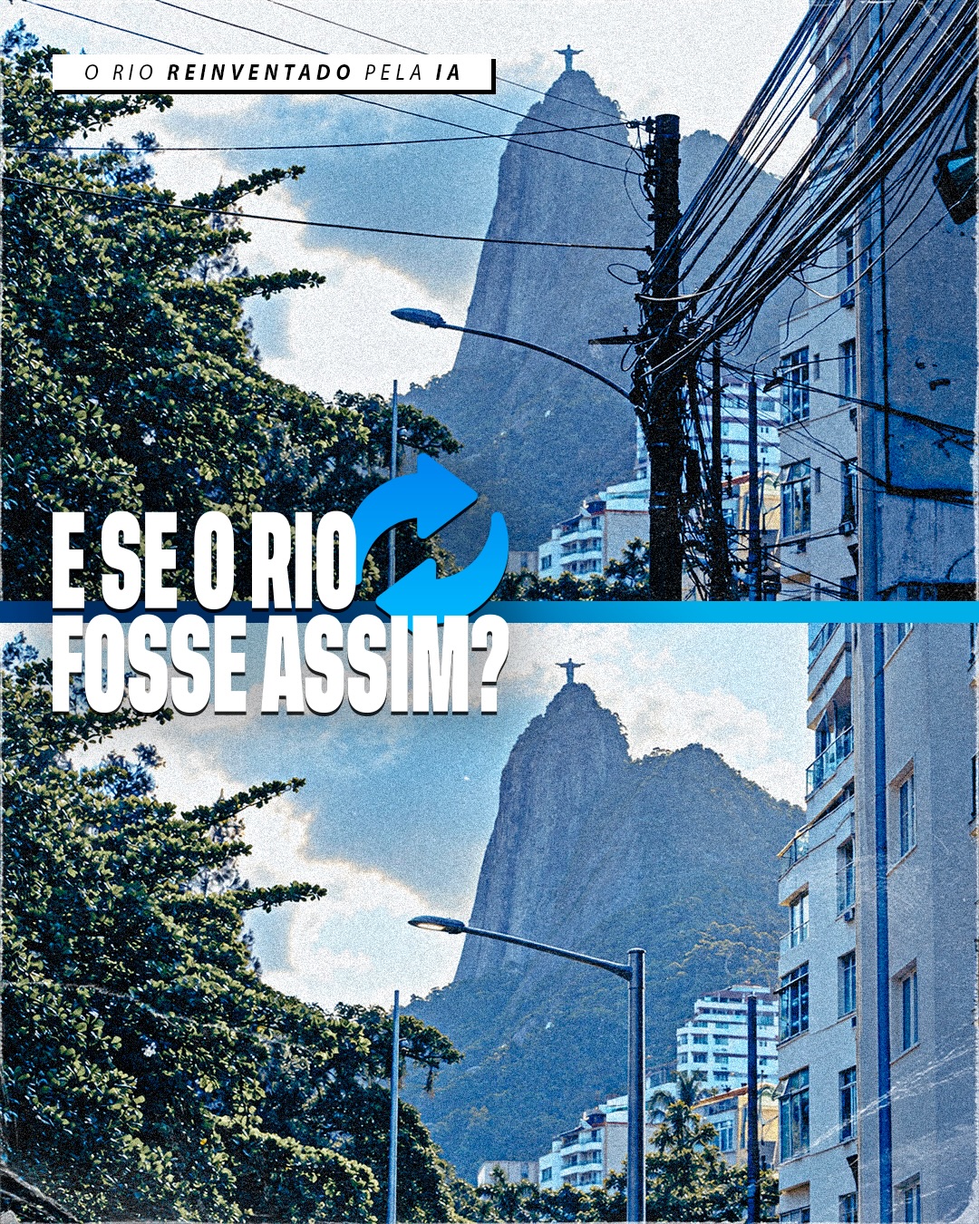 As cidades não são aquilo que sonhamos. Elas são o que são, com seus erros e acertos. Uma mistura de atuação do poder público e da vida de todos.

E nem toda escolha será unânime, como no caso dos vendedores ambulantes. Uns são a favor, outros são contra. Mas fato é: eles fazem parte das nossas ruas, só um tanto demais às vezes, rs.

A IA tem ajudado a imaginar diferentes Rio's, na conservação, nas obras, na paisagem e na ordem pública. O desafio é escolher o que termos como prioridade, no orçamento e nas polêmicas.

Comenta aí suas reflexões sobre a nossa cidade! 💬