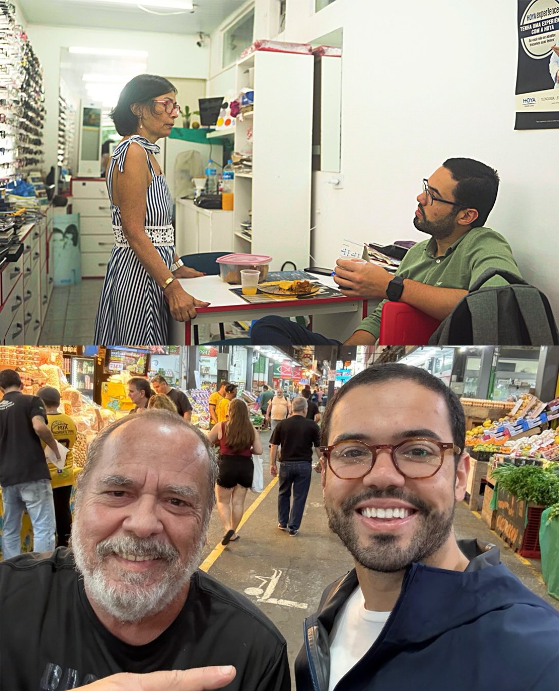 Todo meu estudo e oportunidades na vida eu devo, via minha mãe e meu pai, ao comércio. Meus avós vieram de Portugal e da Paraíba para tentar a vida no Rio, décadas atrás.

Não tinham formação. Foram trabalhar e empreender. Assim fizeram meus pais também. Minha mãe já teve loja de bicicleta, salão de beleza, loja de móveis e “sossegou” já faz um tempo no ramo ótico. Nisso trabalha até hoje.

Meu pai, junto aos seus irmãos, tem uma loja de plantas e flores no CADEG há décadas. E segue lá também, até hoje. E foi com esse suor, barriga no balcão e foco na planilha que puderam criar seus filhos.

Parabéns a todos do comércio pelo dia de hoje, o Dia do Comerciário! Viva os pequenos negócios que movem este país! 🙌🏼